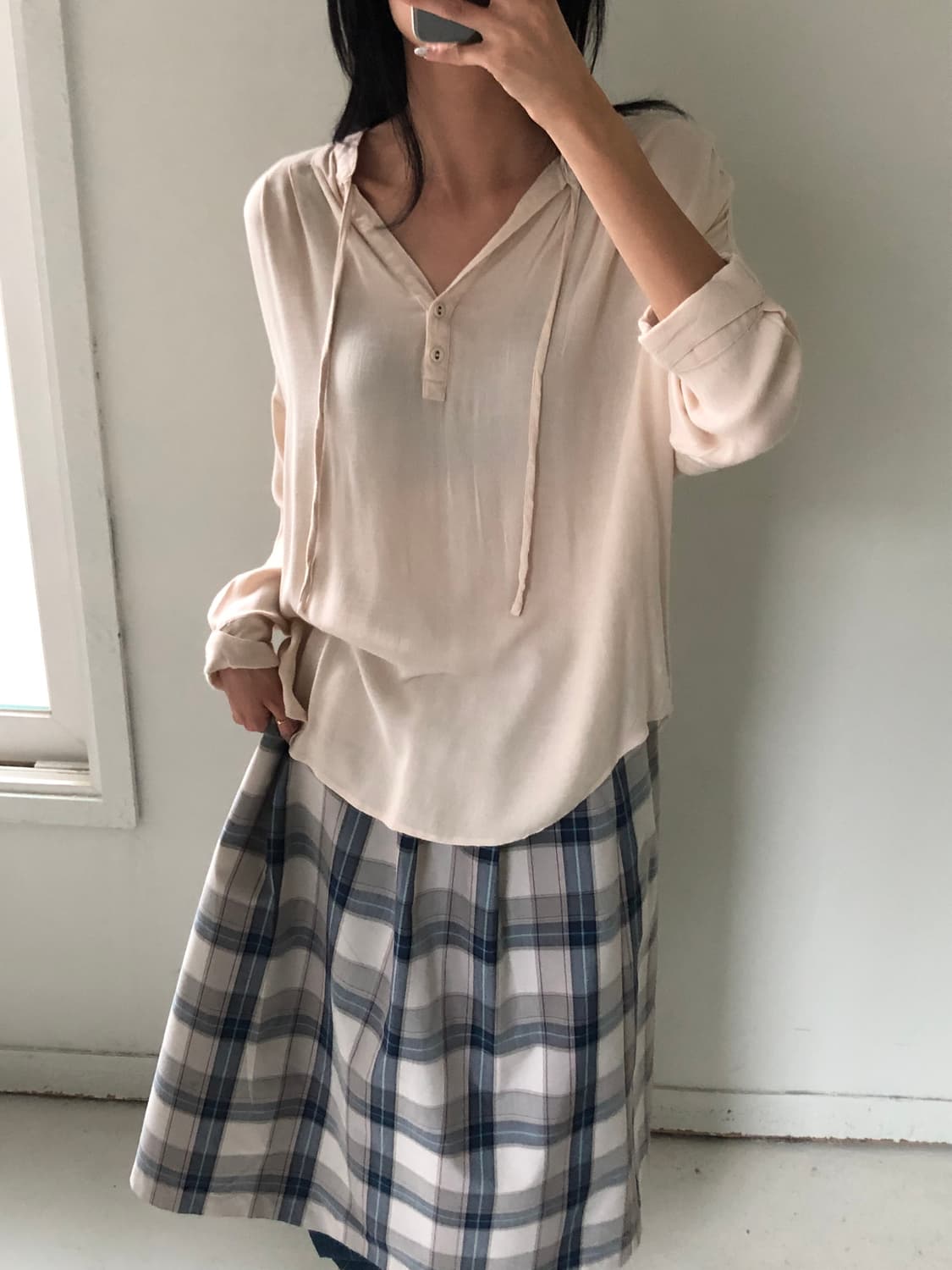 일본빈티지 후디 롱슬리브 상품이미지1