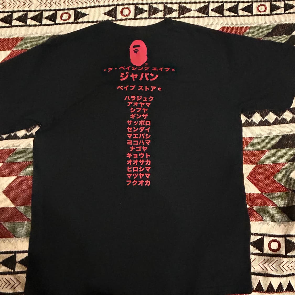 베이프 반팔티 판매 상품이미지2