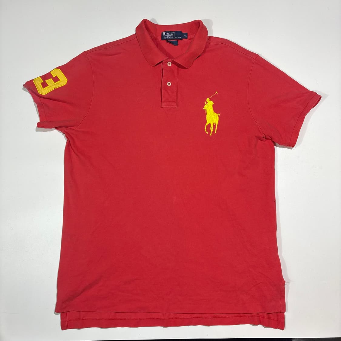 폴로랄프로렌 레드 빅포니 카라티 상품이미지1