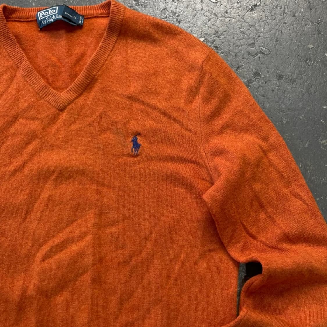 95 폴로 브이넥 니트 상품이미지2