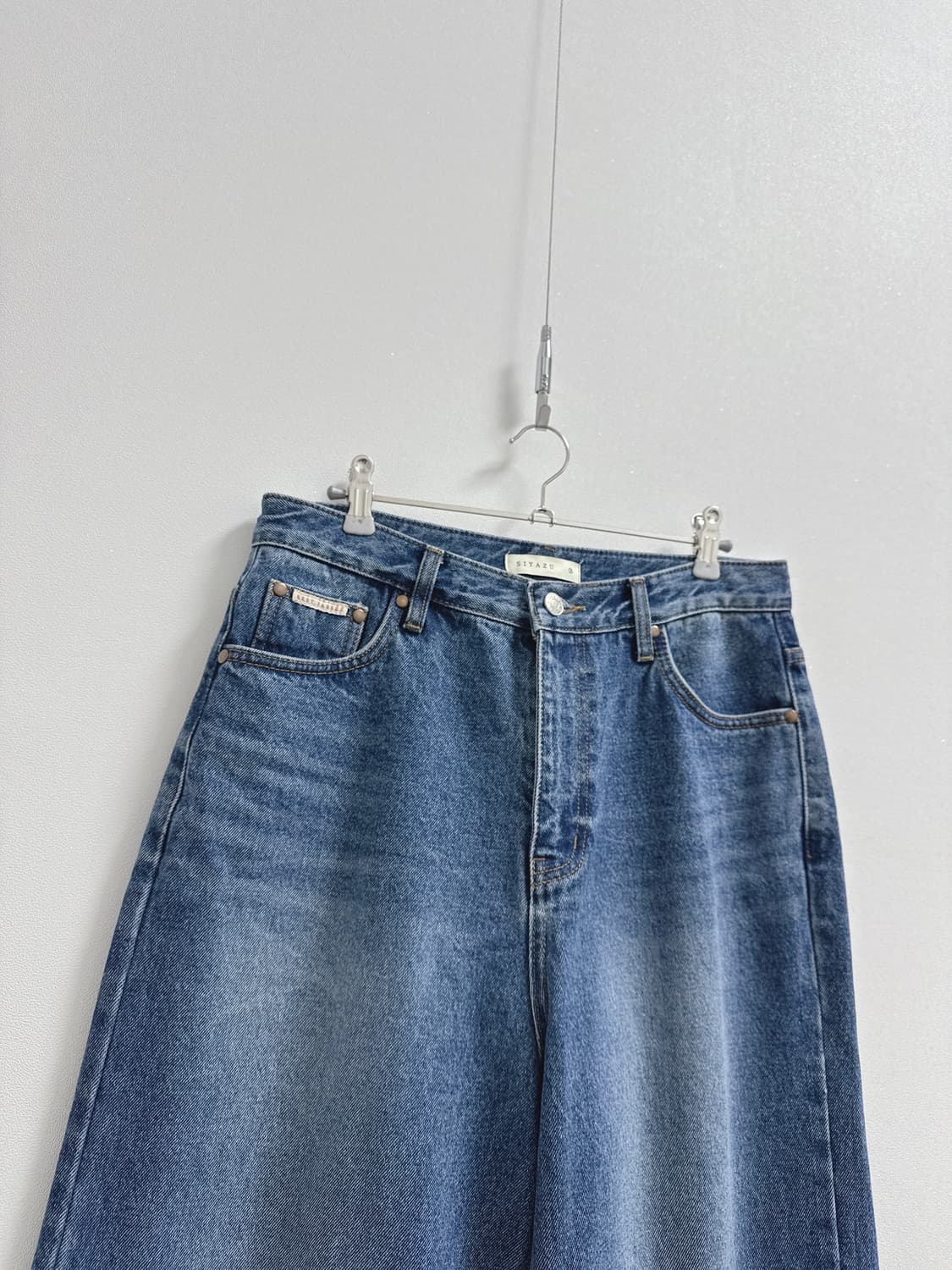 시야쥬 진청 데님 팬츠 상품이미지3