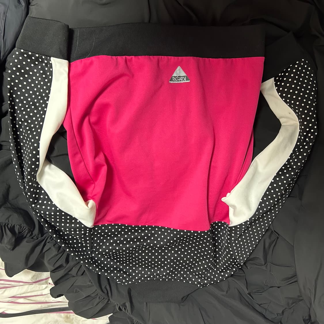 카파 y2k 갸루 핫핑크 져지 상품이미지2