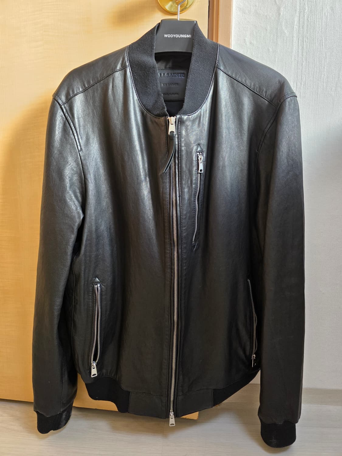 올세인츠 블랙 가죽자켓 110 상품이미지1