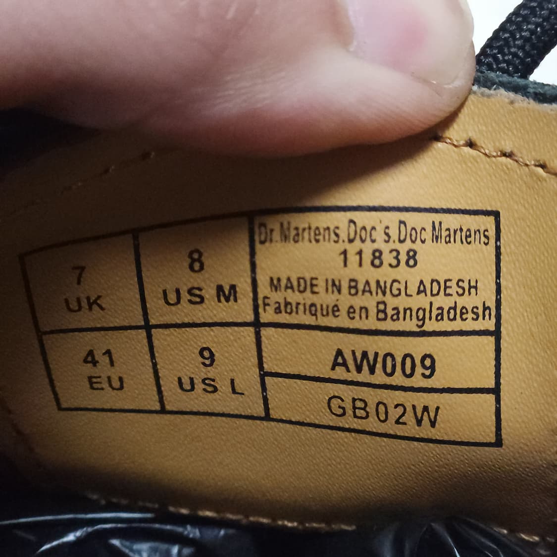 [7UK] 닥터마틴 1461 스무스 3홀 (260~265) 상품이미지8