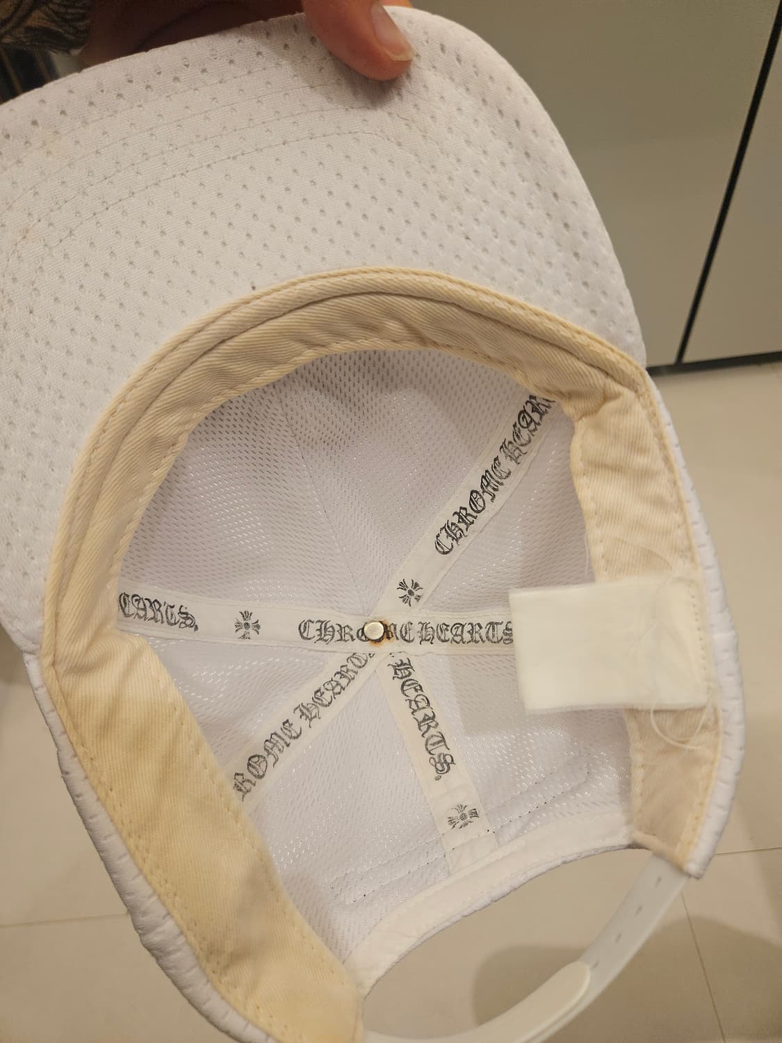 크롬하츠 정품 홀스슈 메쉬 모자 캡 상품이미지4