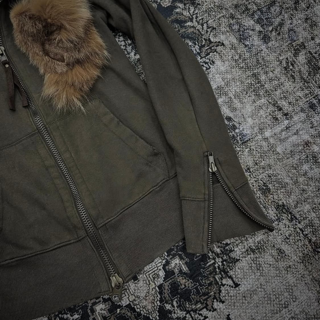 G.o.a 00’s archive fur hood jacket 상품이미지3