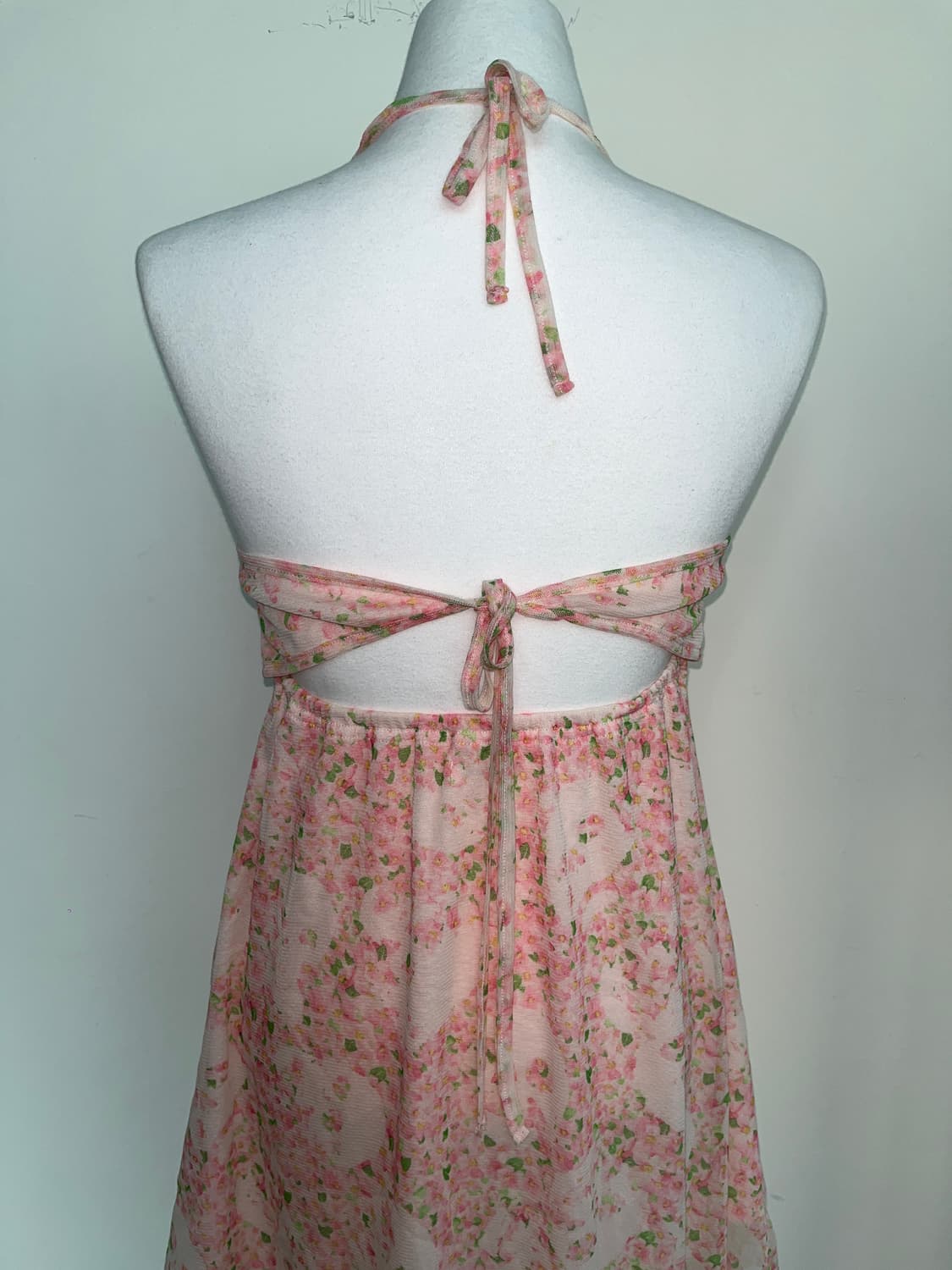 (초레어) 히스테릭 글래머 스컬 해골 꽃무늬 레이스 캐미솔 원피스 드레스 상품이미지5