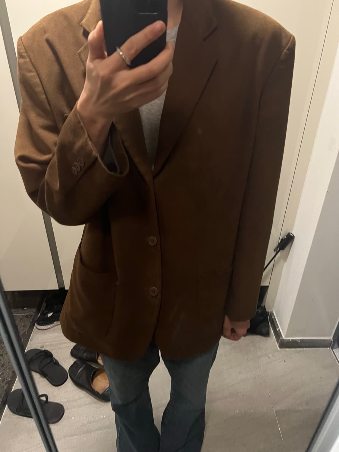 Vintage shade blazer 상품이미지1
