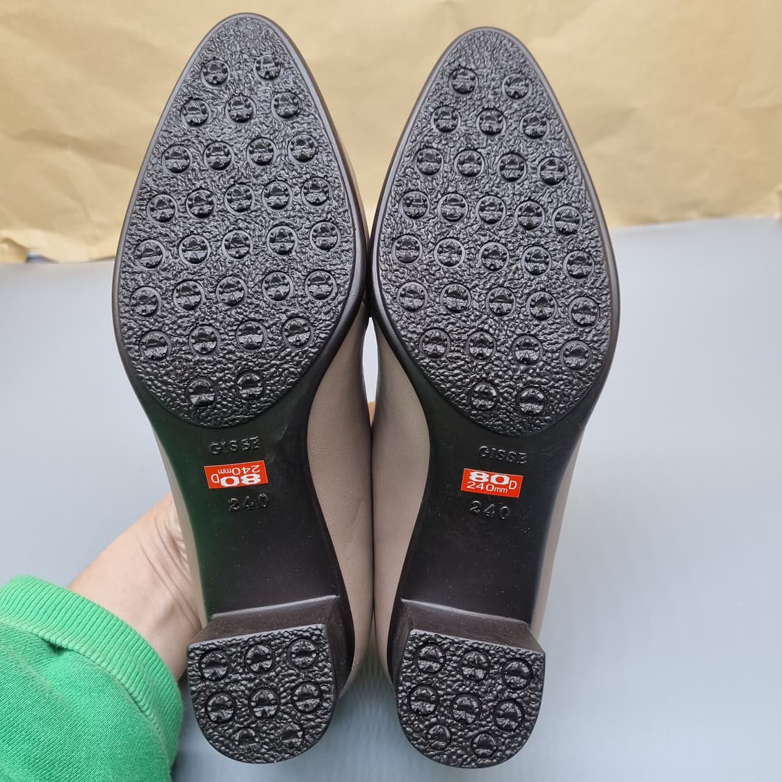 지쎄 천연양가죽 여성구두240 굽6 상품이미지3