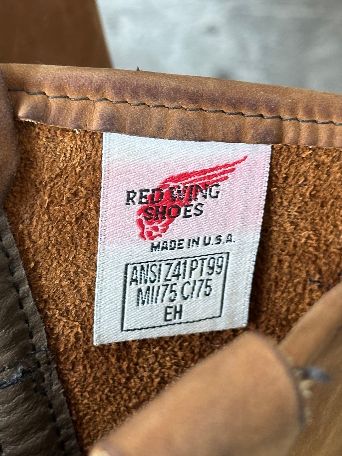 90‘s OG USA Made 레드윙 2251 페코스 웨스턴 부츠 상품이미지9