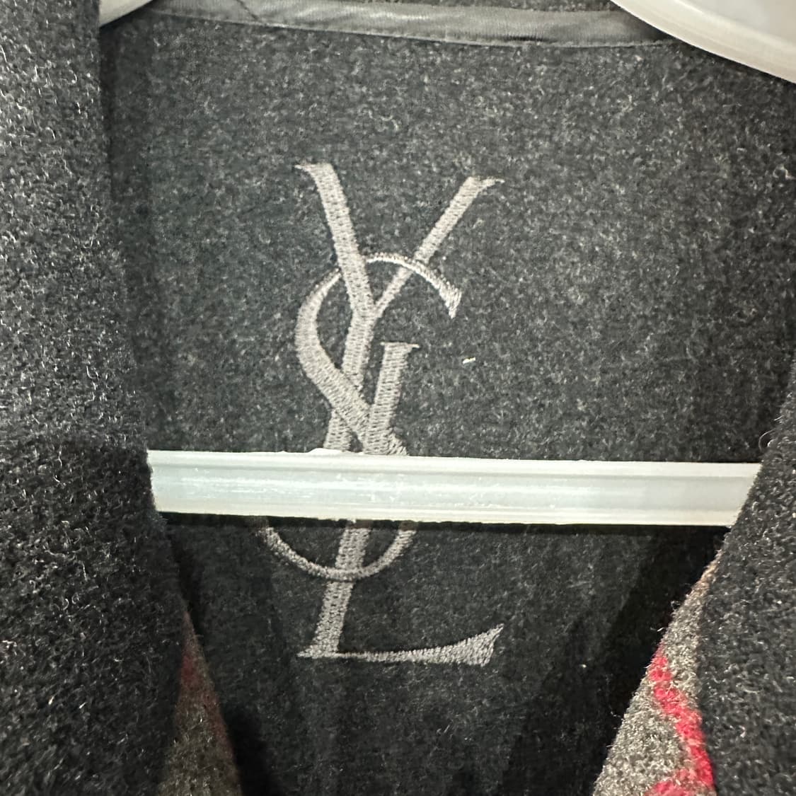 YSL 입생로랑 모직 블루종 자켓 L 상품이미지4