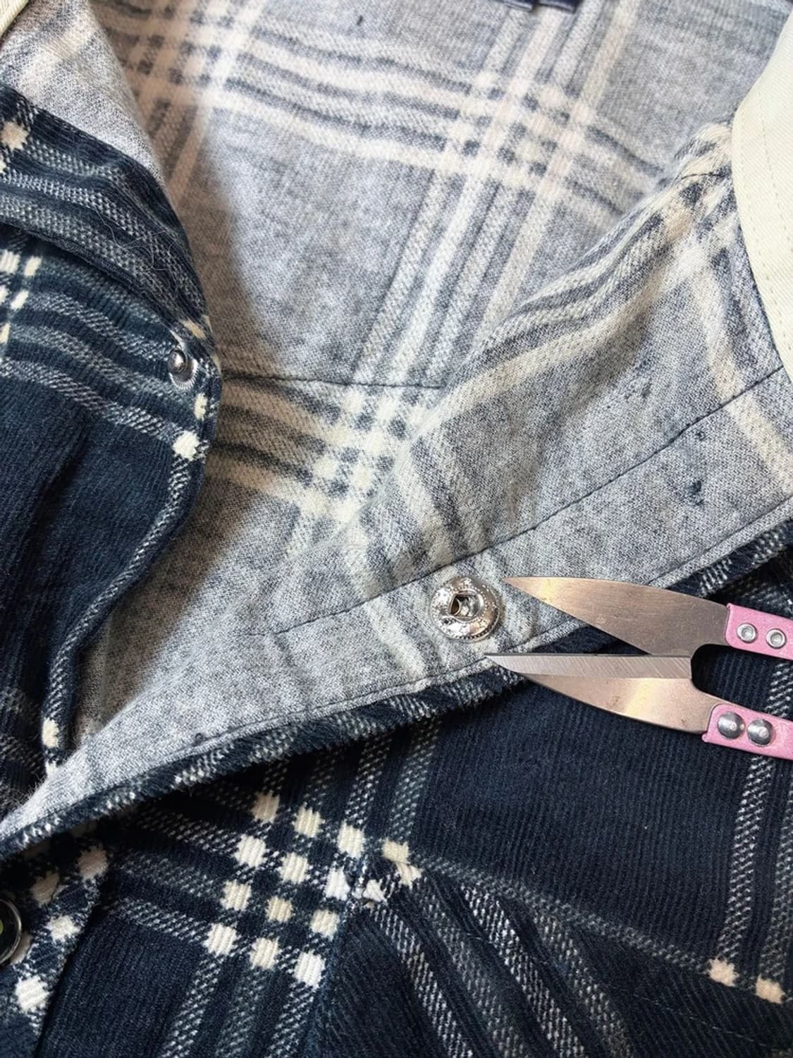 하이드로겐 헤리티지 스컬 플란넬 웨스턴 셔츠 PN7012 상품이미지6