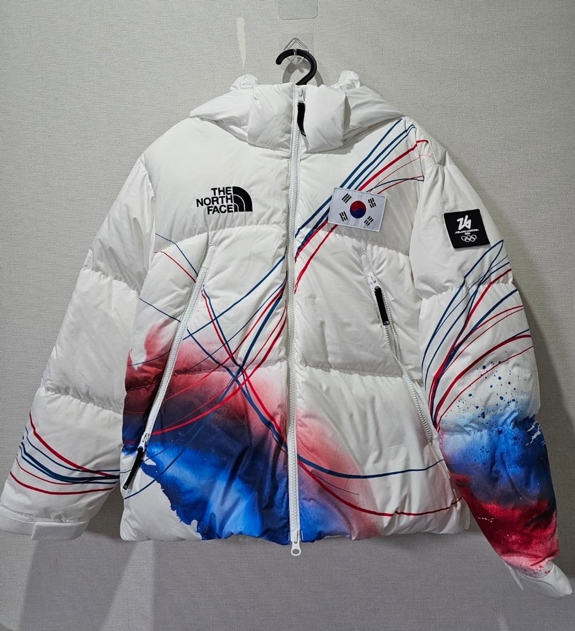 상태최상 노스페이스 밀라노 올림픽 팀코리아 국대 단복 패딩 90 / S 상품이미지1