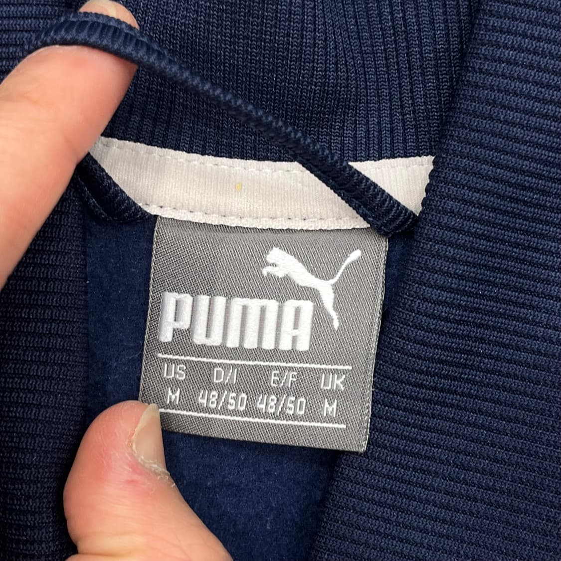 M 푸마 아스날 15-16 트랙 자켓 네이비 상품이미지5