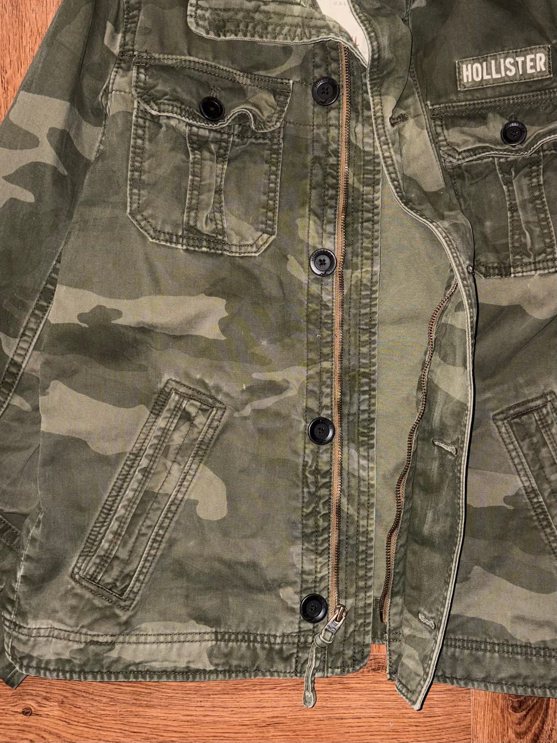 홀리스터 카모플라주 필드자켓 상품이미지9