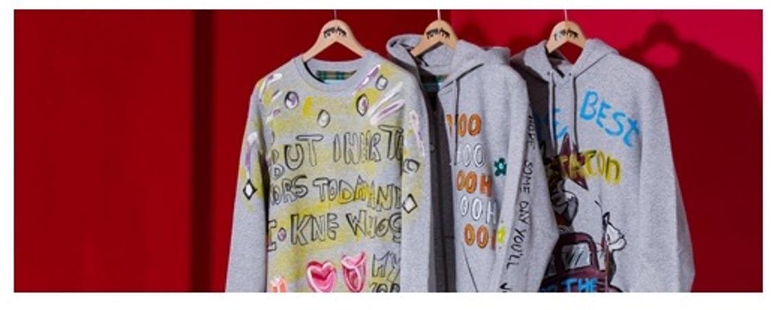 알레산드로 게라르데스키 핸드 프린팅 스윗셔츠 상품이미지7