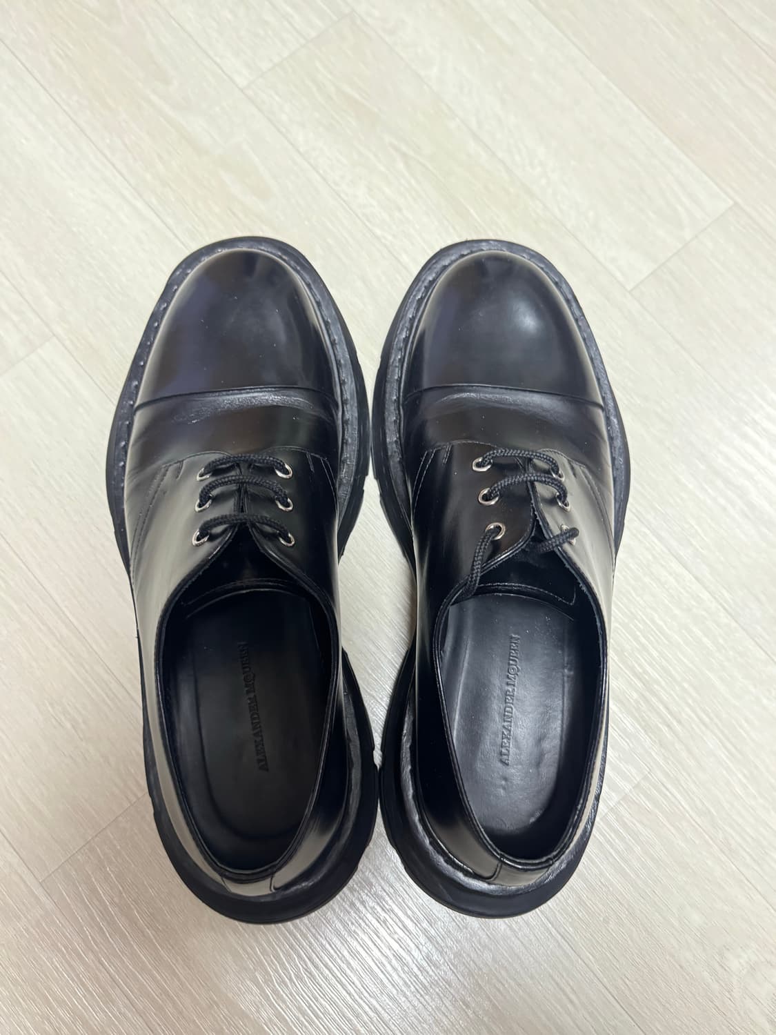 알렉산더 맥퀸 오버솔 트레드 더비슈즈 44 상품이미지3