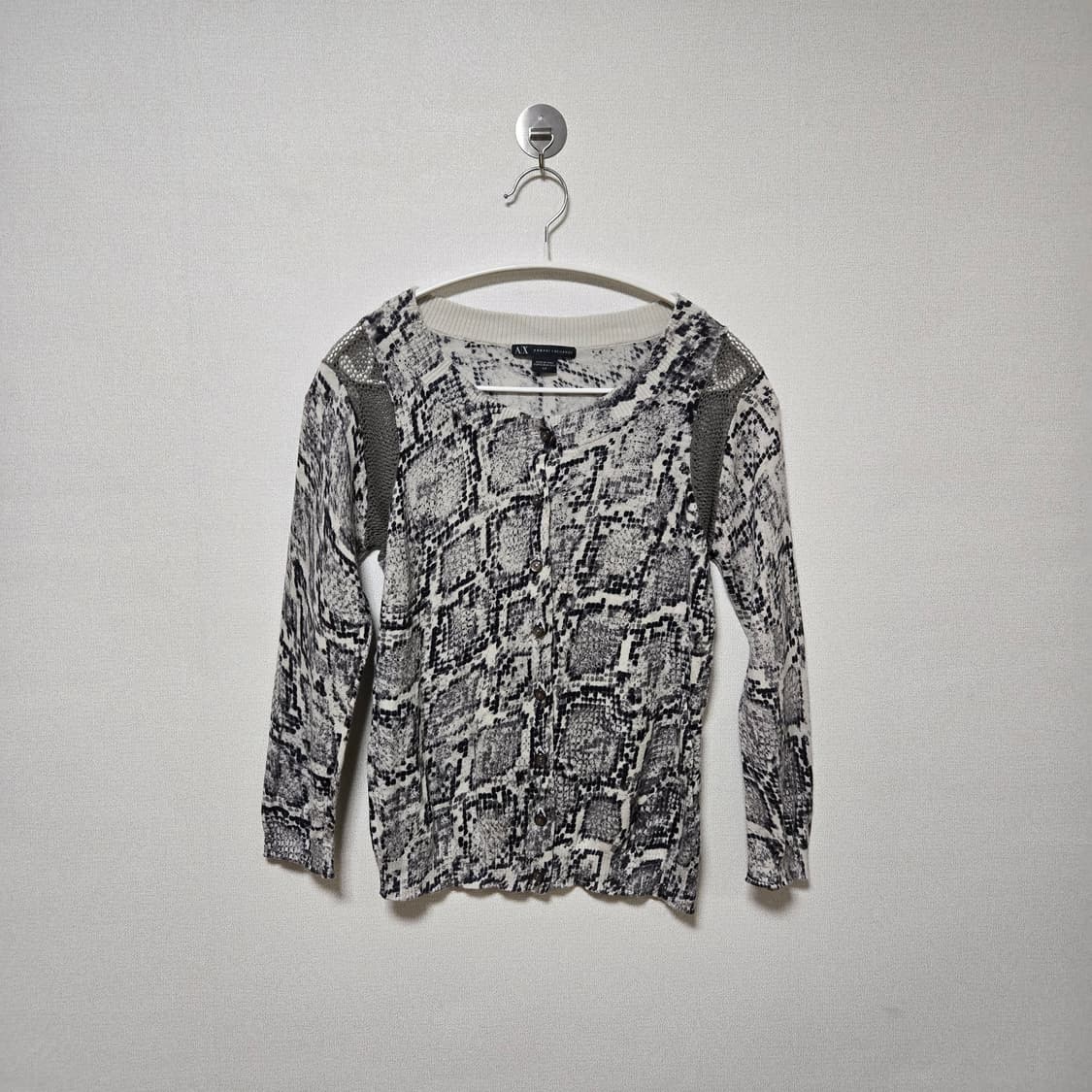 아르마니익스체인지 스네이크패턴 가디건 상품이미지3