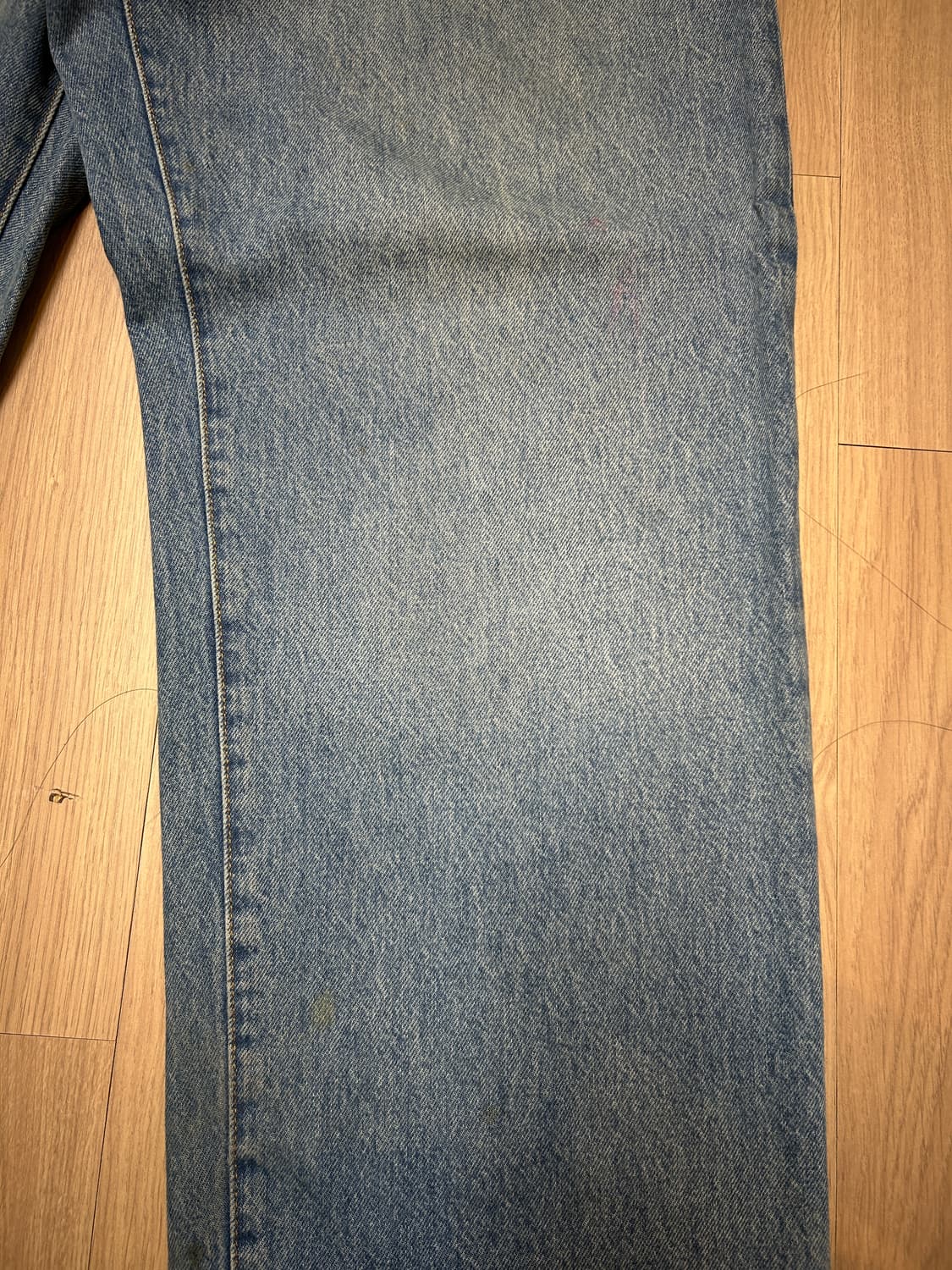 [32] 스투시 빅올진 워시드 블루 big ol jean 상품이미지4