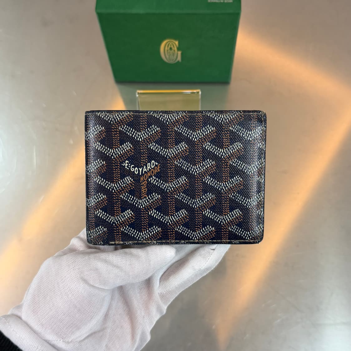 [리오브전포점] 고야드 스페셜 네이비 빅투아르 반지갑 상품이미지2