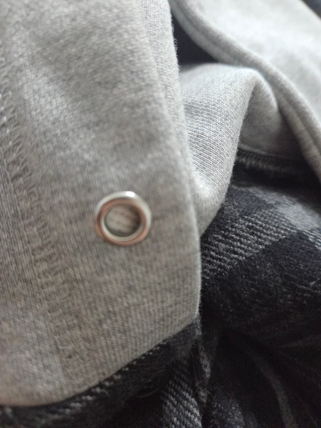 앵글런 후드 체크셔츠 상품이미지4