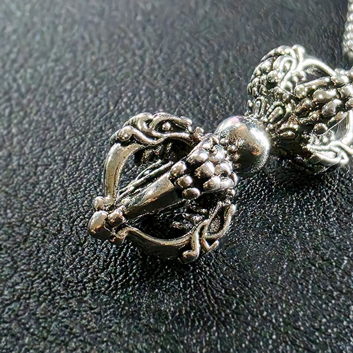 금강저 백동 펜던트 엔틱 불교 남자 목걸이 상품이미지2