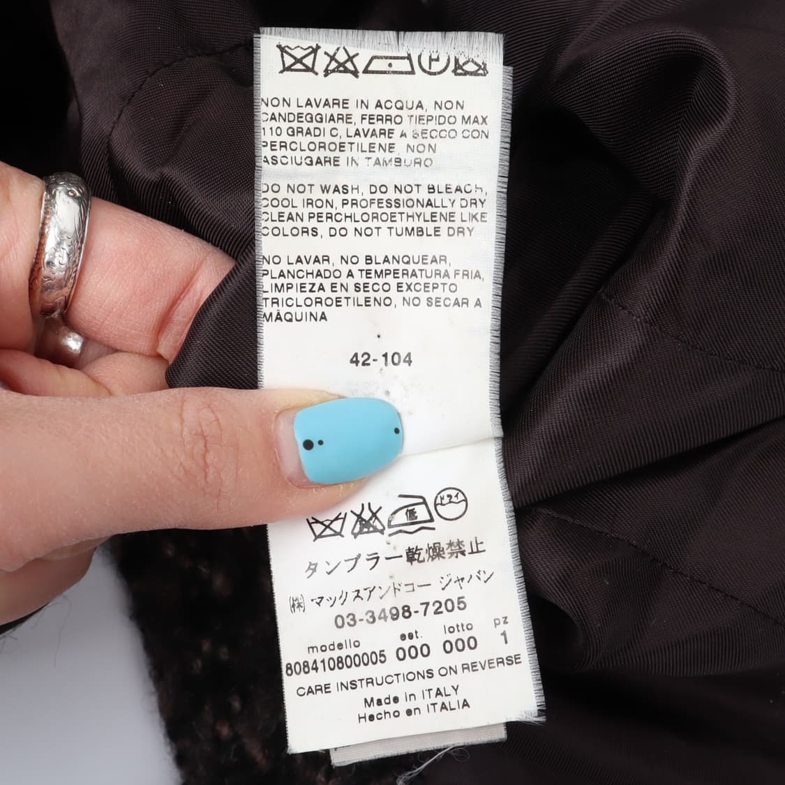 막스마라 모헤어 알파카 울 자켓 상품이미지10