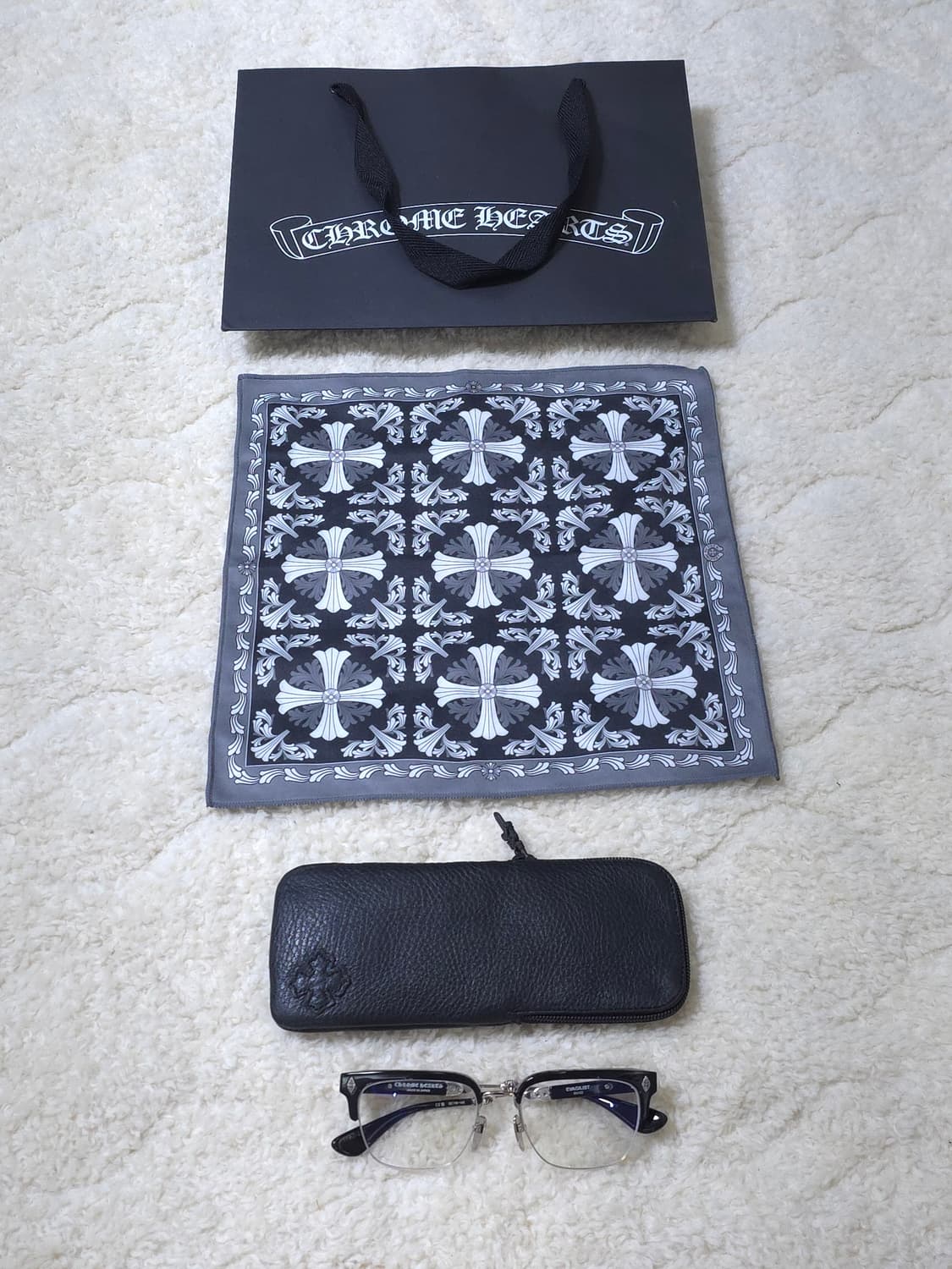 [OS] 크롬하츠 에바질리스트 안경 블랙 실버 상품이미지2