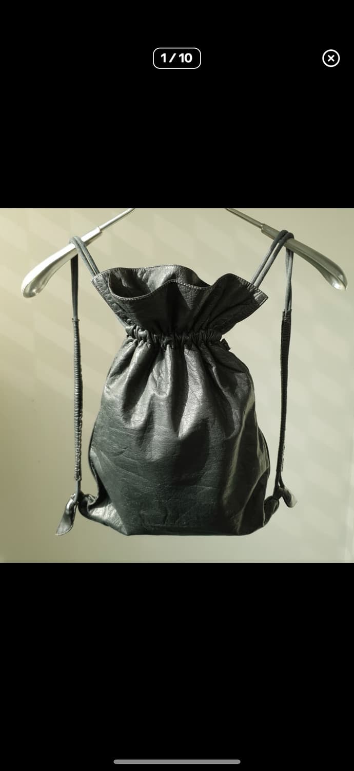 ISSEY MIYAKE leather sac 상품이미지1