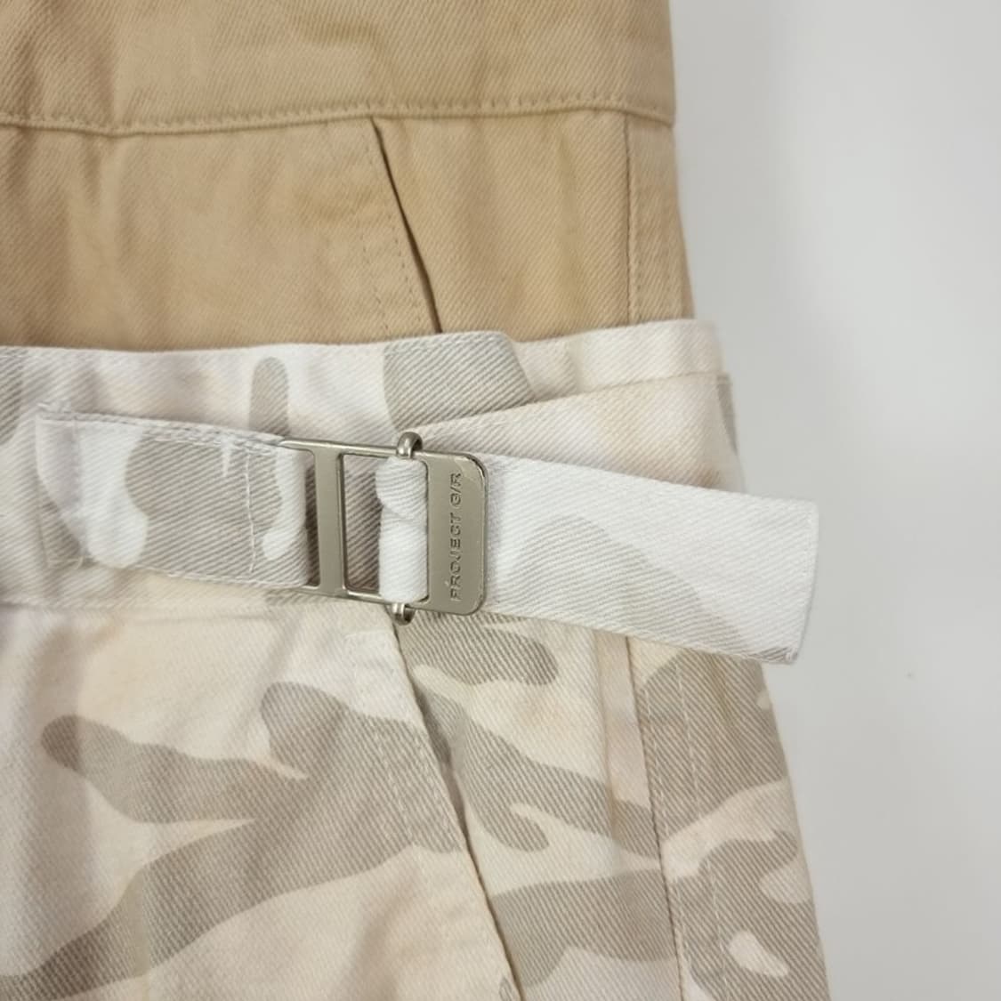 [프로젝트 GR](새상품) 3 레이어드 카고 팬츠 화이트카모 P01411 상품이미지6