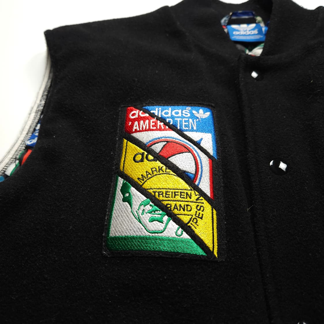 아디다스 아디컬러 트레포일 빅로고 바시티 점퍼 베스트 (L) 상품이미지4