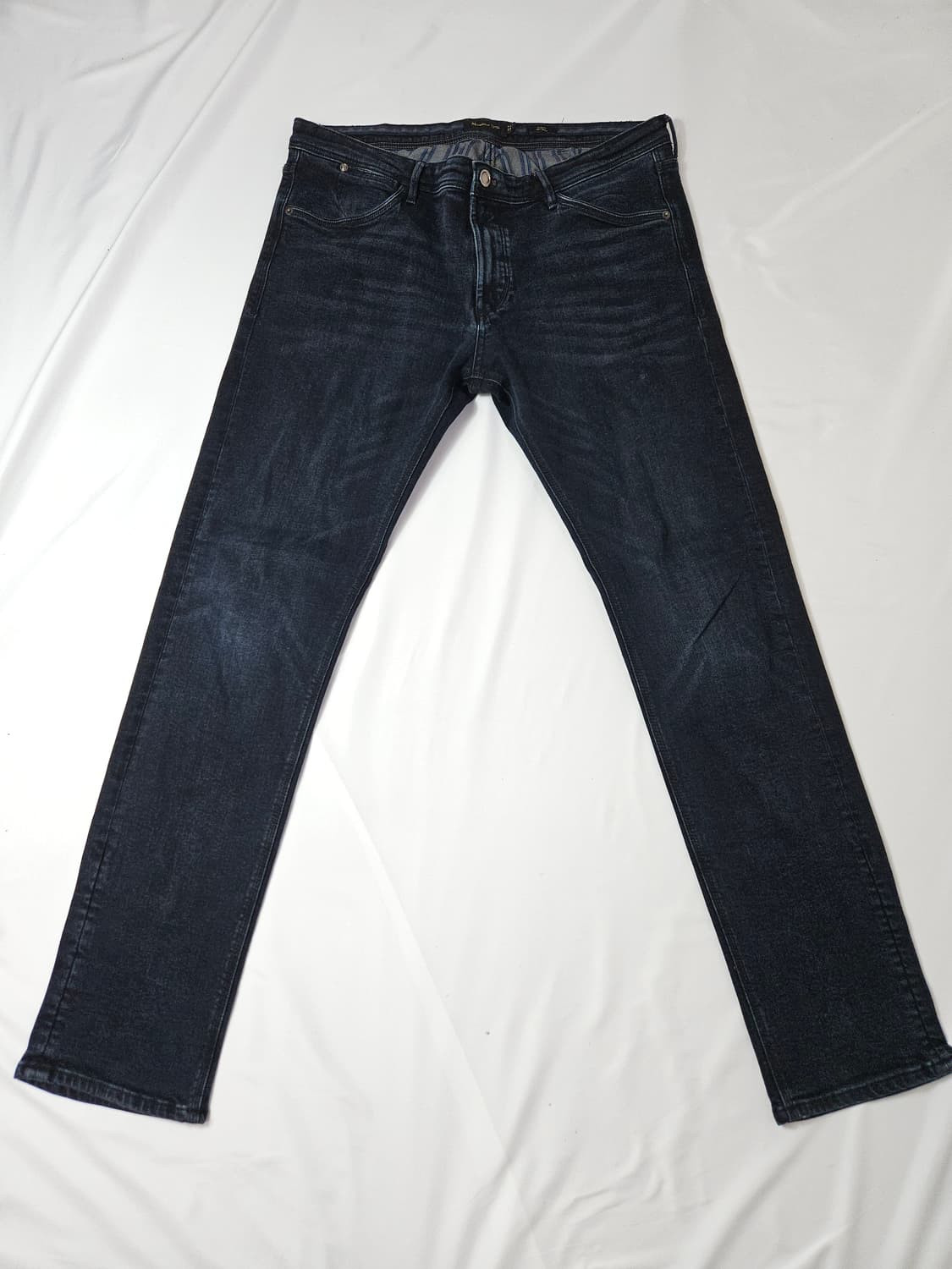 마시모두띠 가죽패치 청바지 데님팬츠 진 슬림 36 상품이미지5