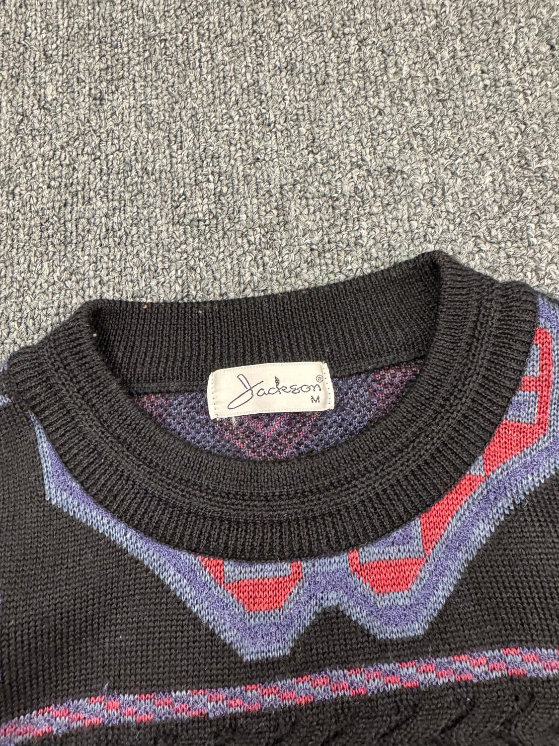 M)Japanese vintage 패턴 여성 니트 상품이미지3