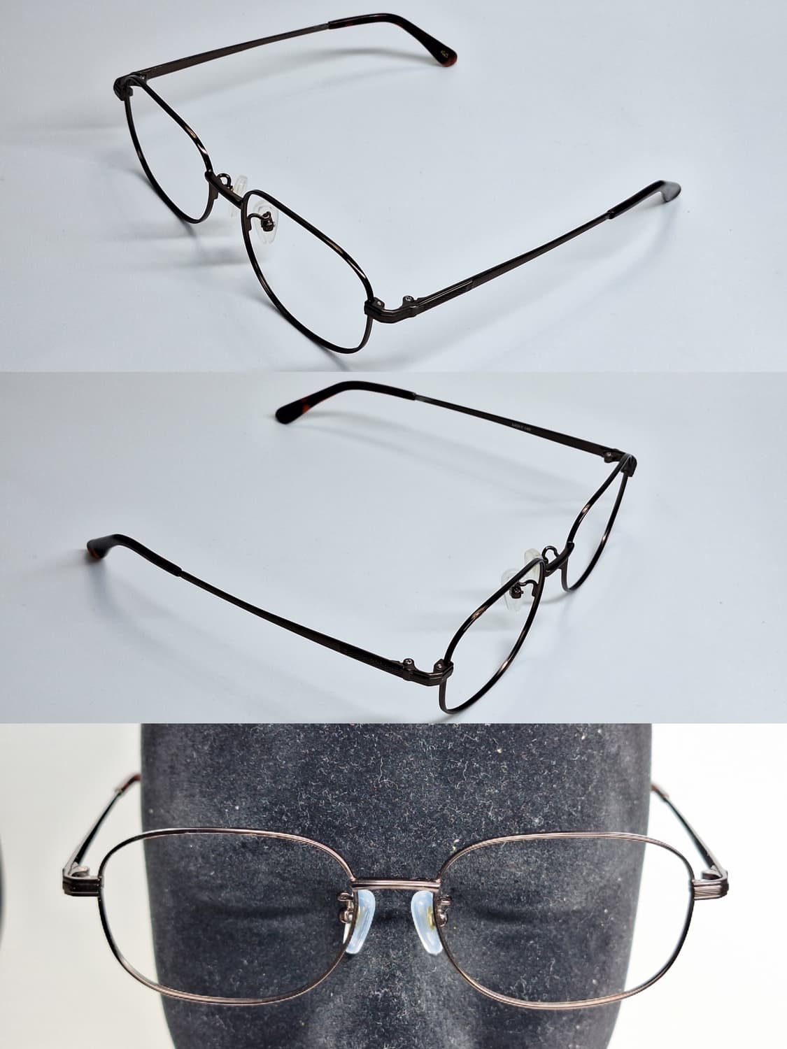 90s 일본 빈티지 메탈 안경테 54mm 4025 / 수입 패션 아이웨어 상품이미지8