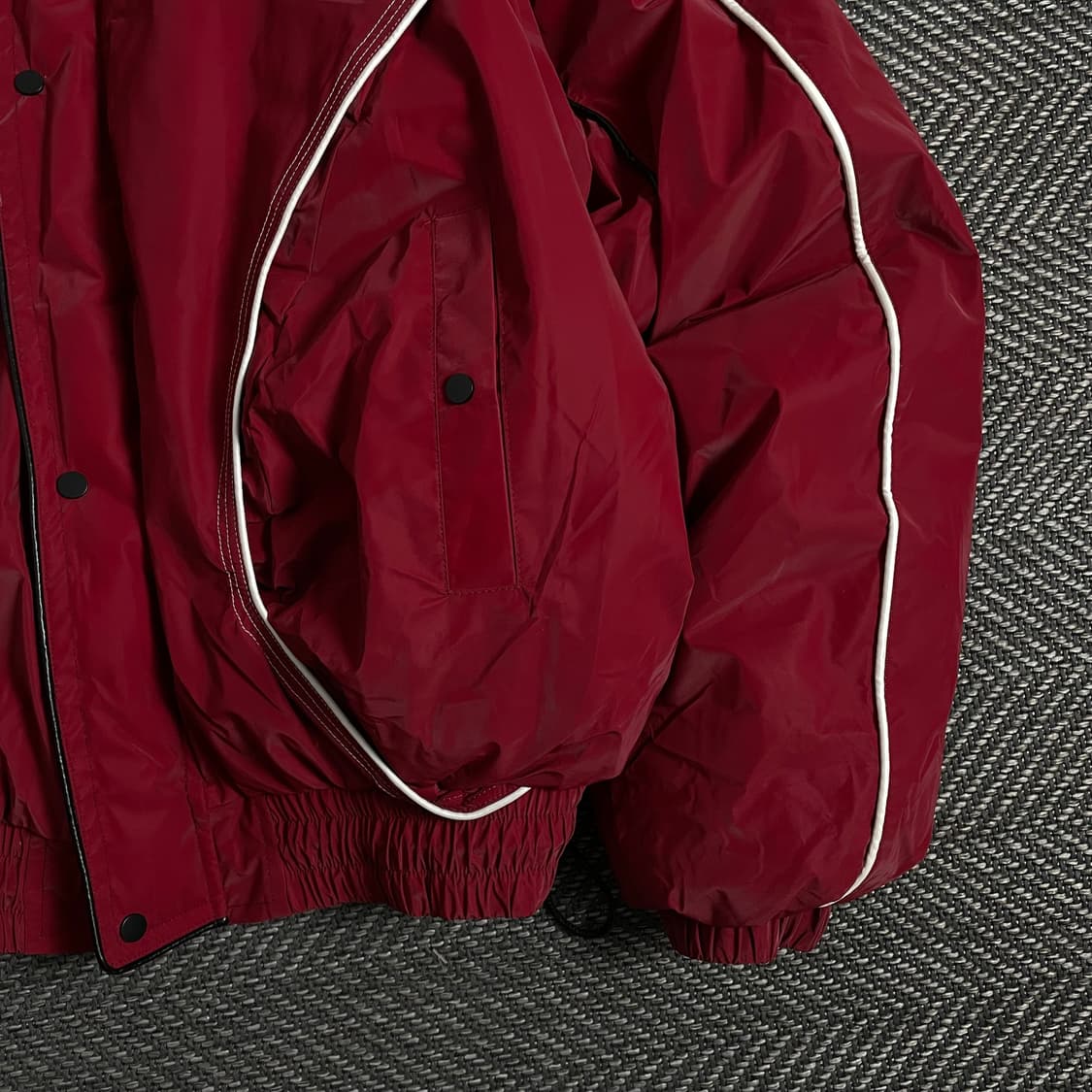 BOUND 빈티지 라이닝 사틴 바이커 자켓y 3165 상품이미지3