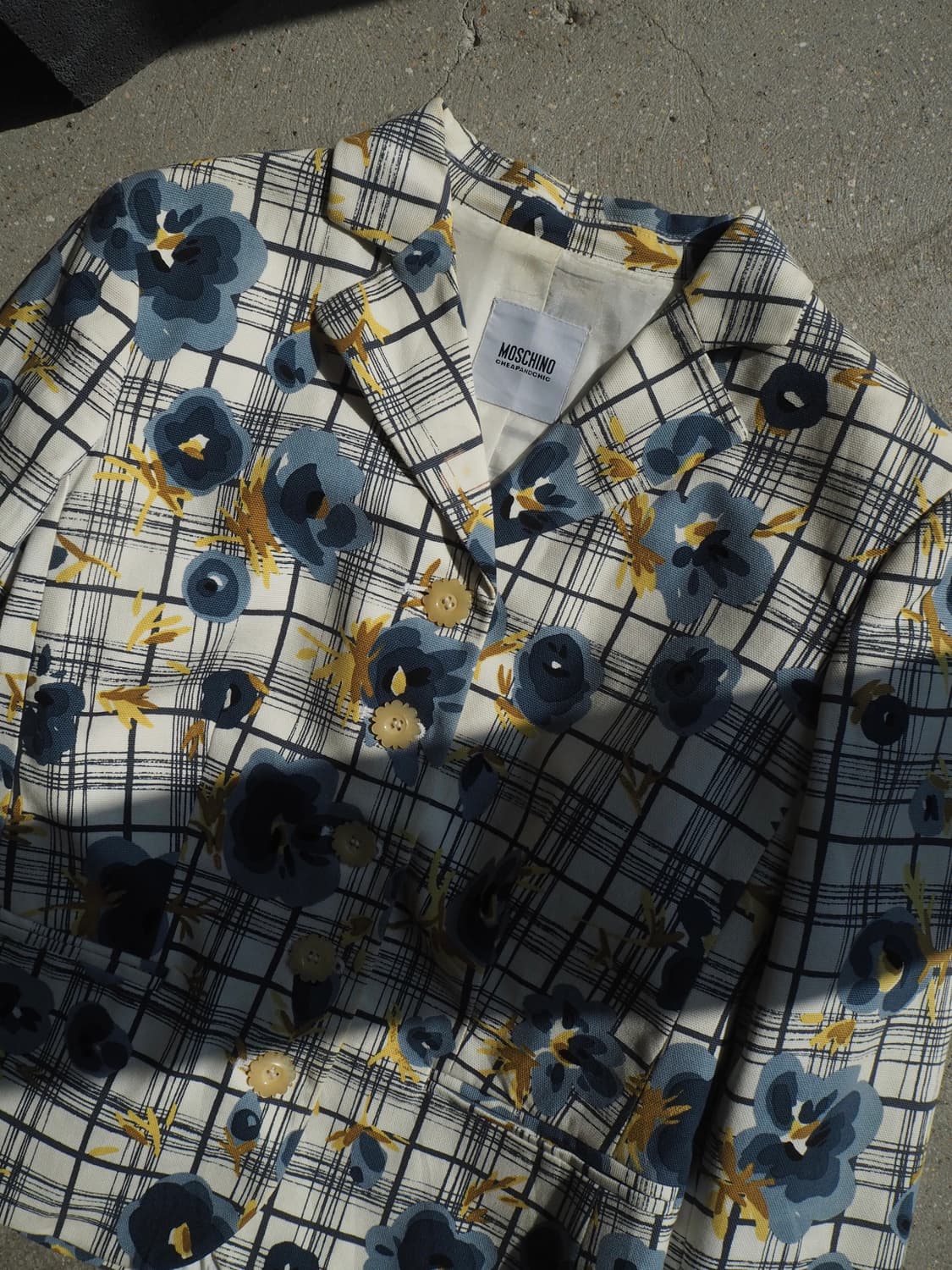 MOSCHINO floral jacket  상품이미지1