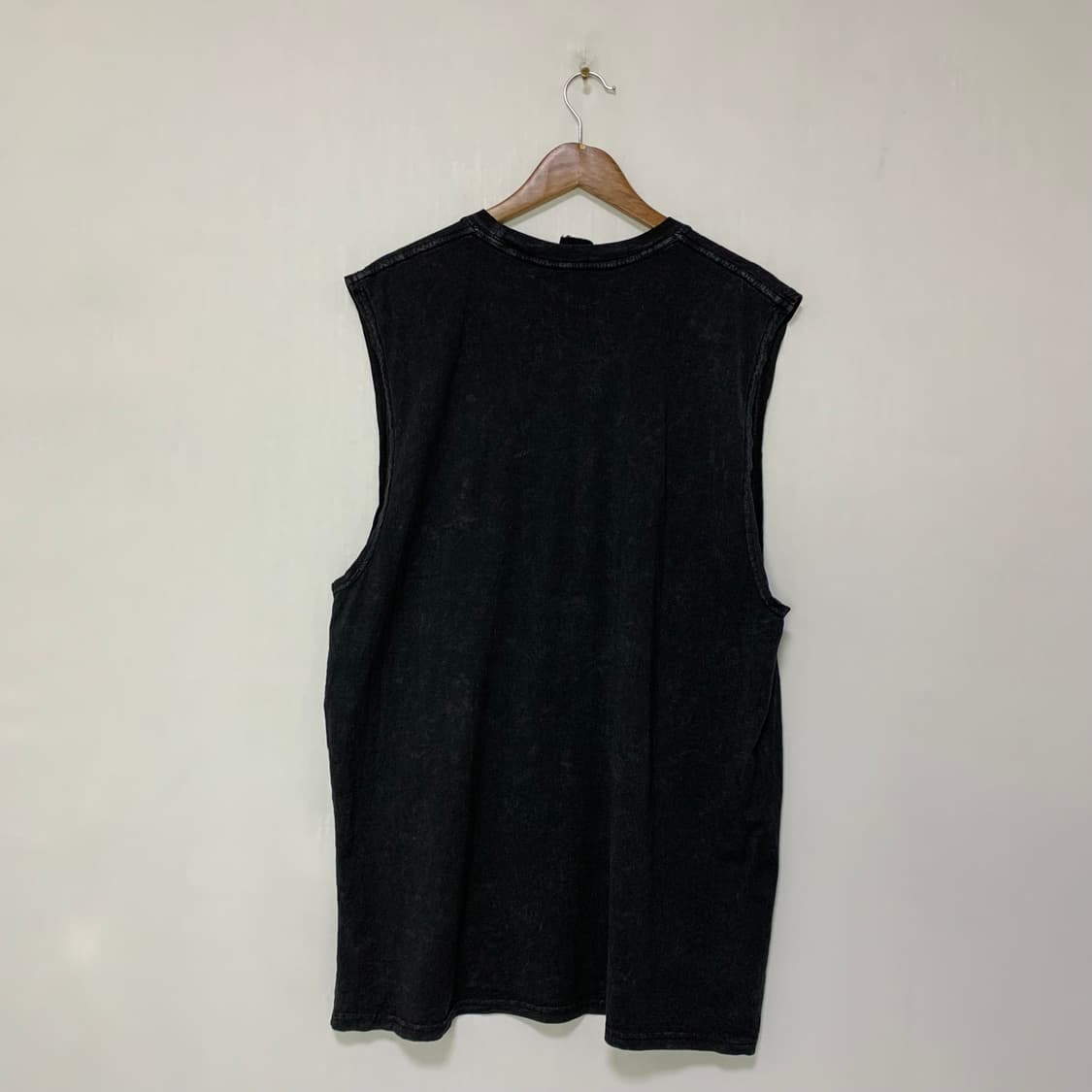 할리데이비슨 빈티지 프린팅 슬리브리스 나시 차콜 XL 남녀공용 상품이미지7