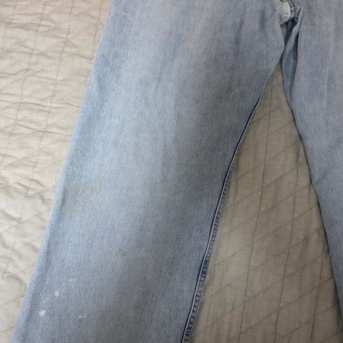 [40X32] 90s 리바이스 실버탭 연청 스트레이트 루즈핏 - 퍽쿨 상품이미지6