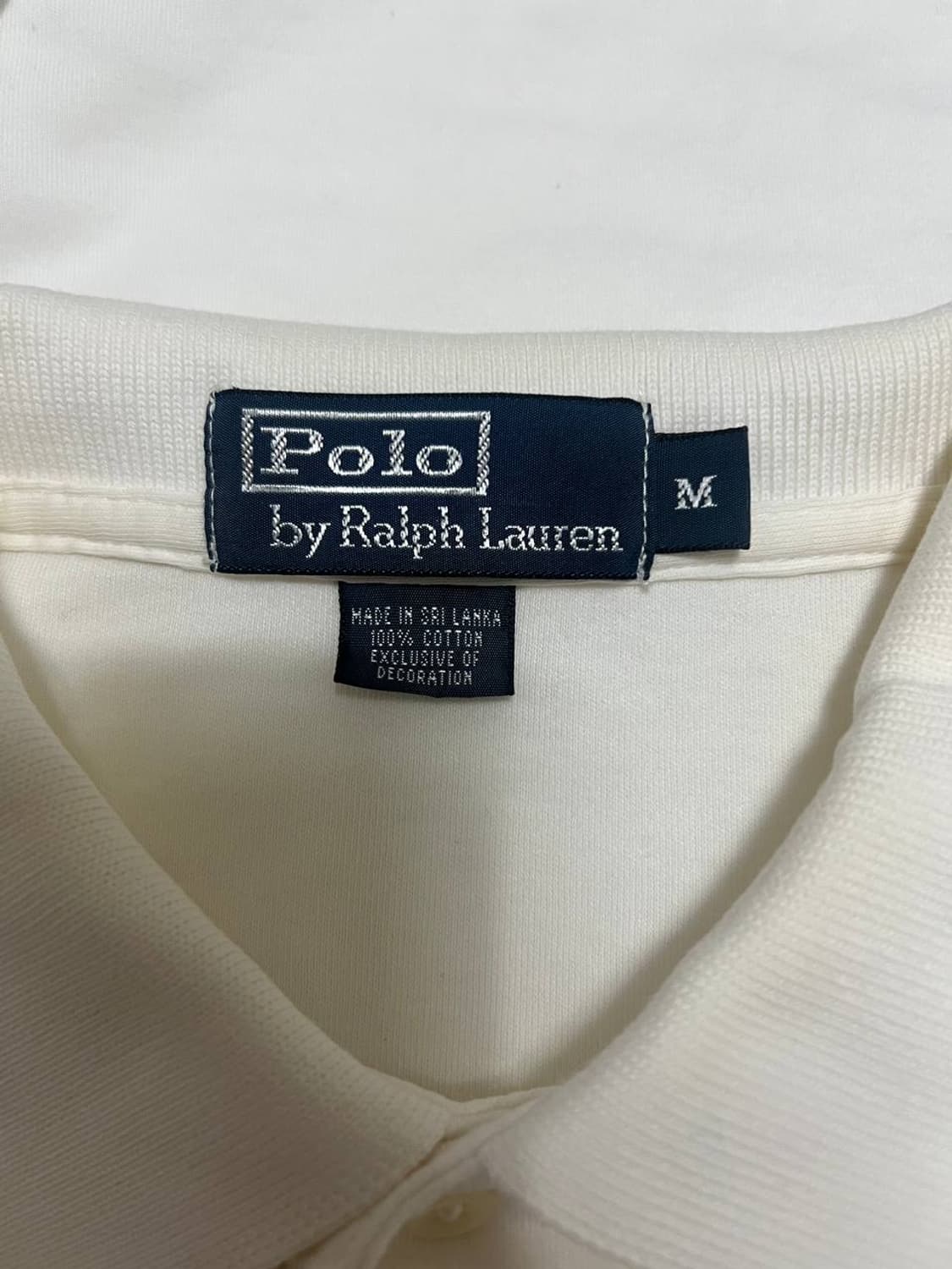 Polo 폴로 랄프로렌 화이트 PK 상품이미지3