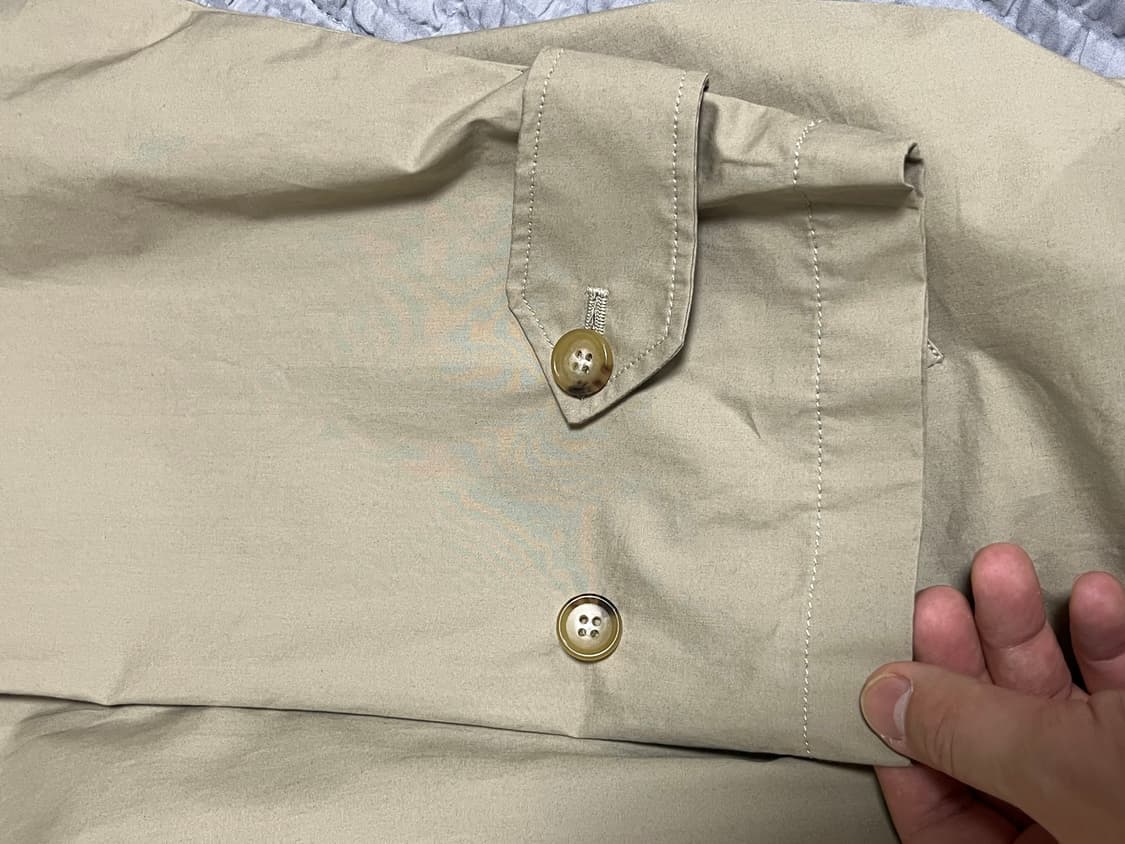 CIOTA 시오타 롱코트 베이지 6size 상품이미지5