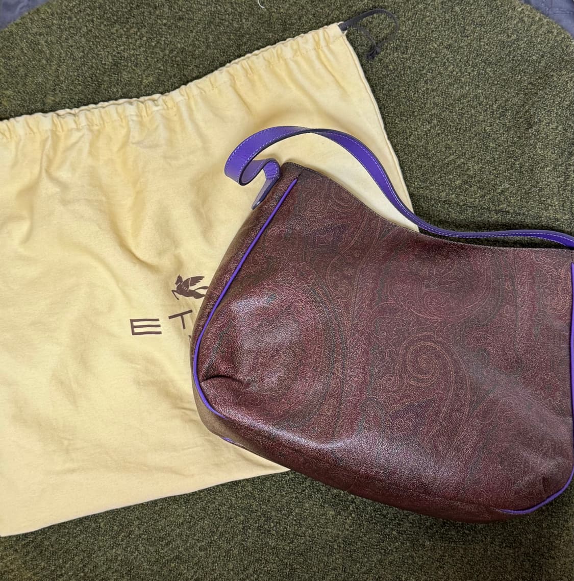 에트로 페이즐리 컨버스 호보백 상품이미지4