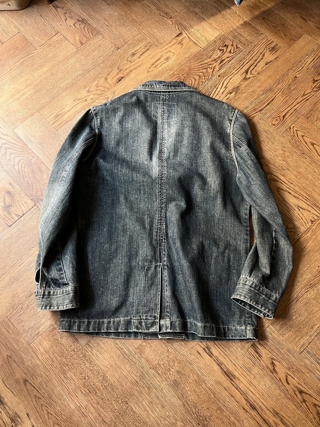 [L]00's 리바이스 빈티지 데님 커버올 워크자켓 상품이미지7