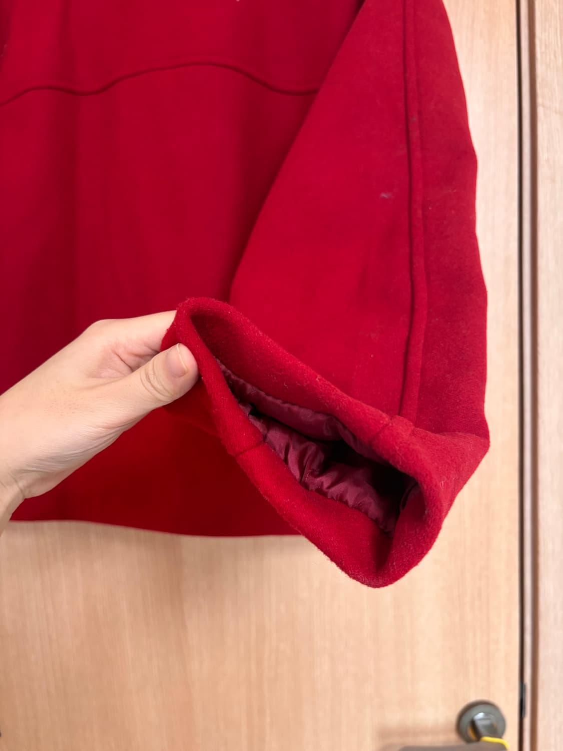 자라 레드 더블 코트 상품이미지6