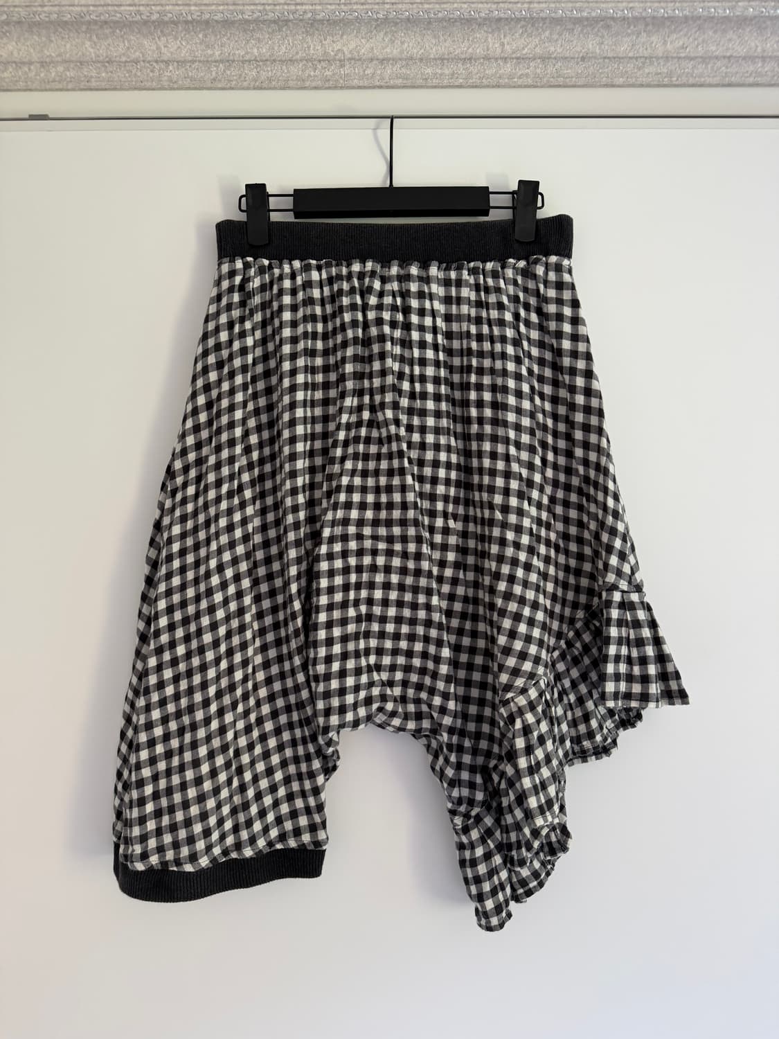 gomme 고무 체크 스커트 팬츠 skirt pants  상품이미지1