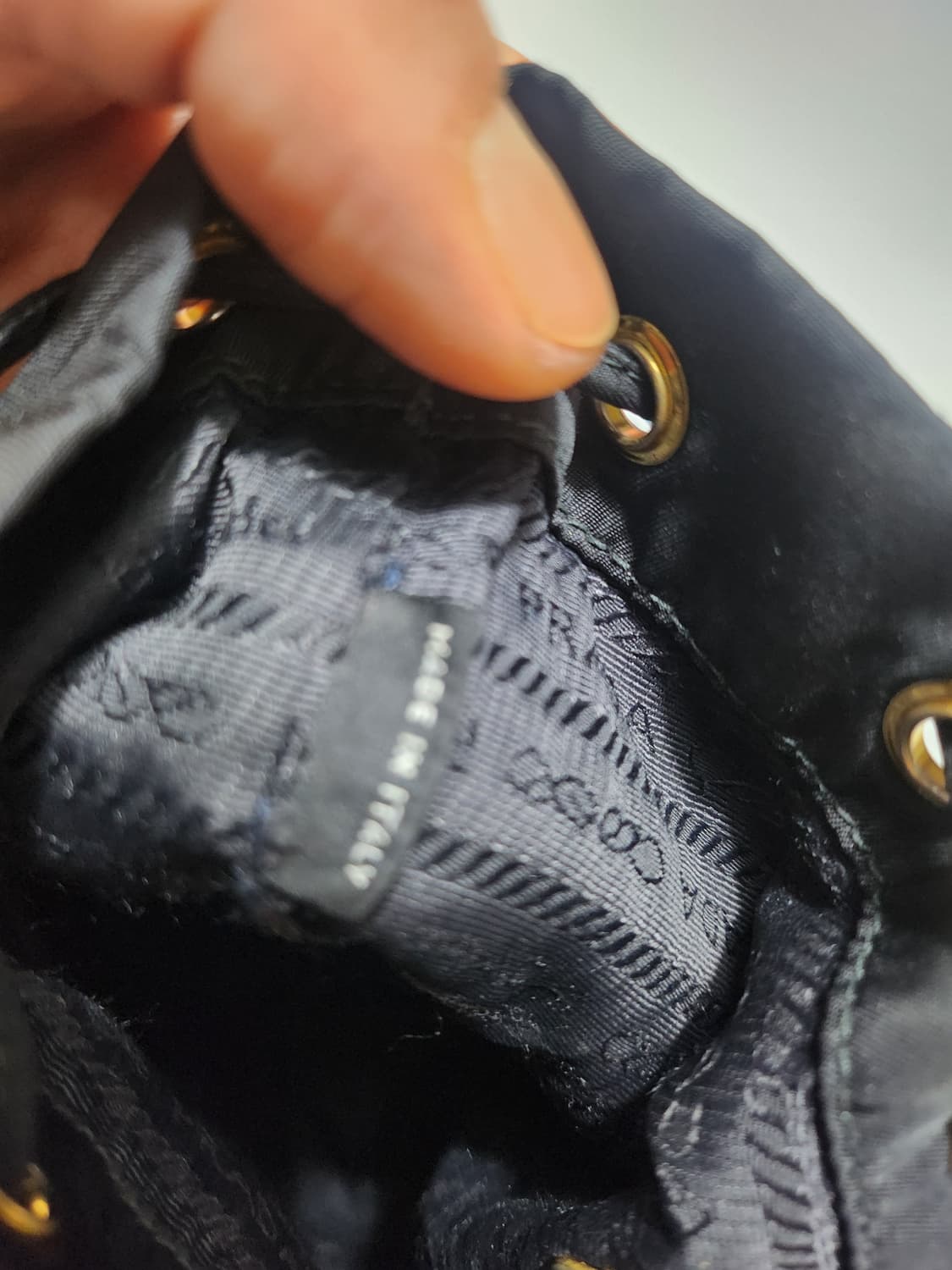 정품 프라다 포코노 버킷백.복조리백 상품이미지5