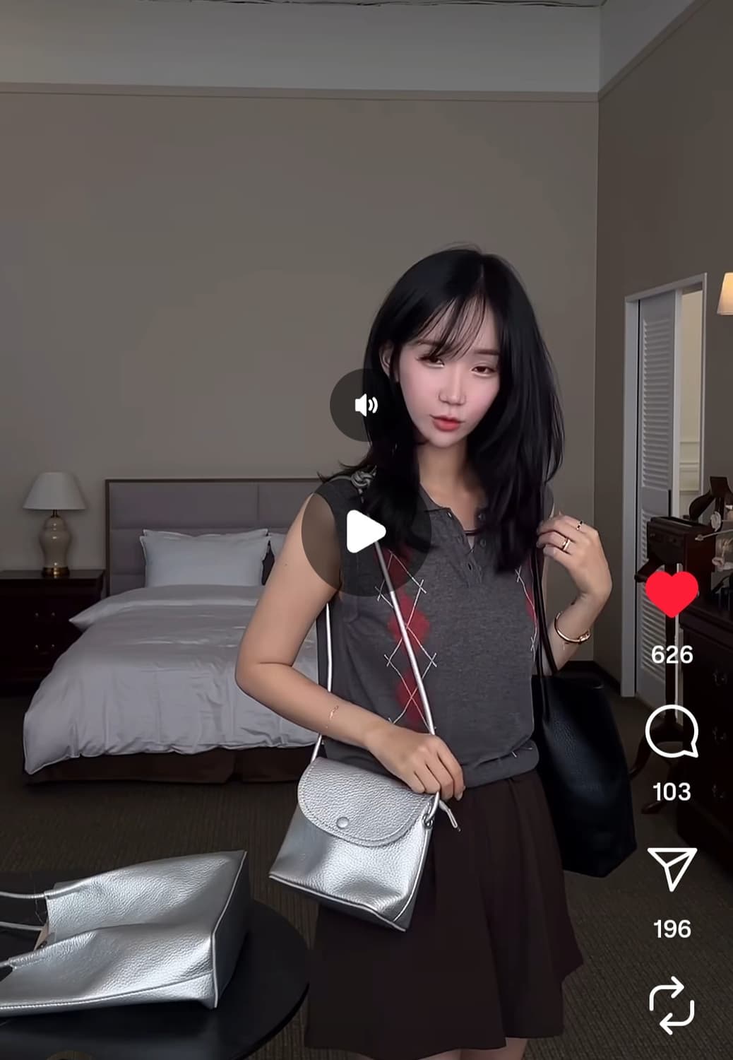 🖤새상품🖤 쏭라벨 미니 크로스백/숄더백 상품이미지4