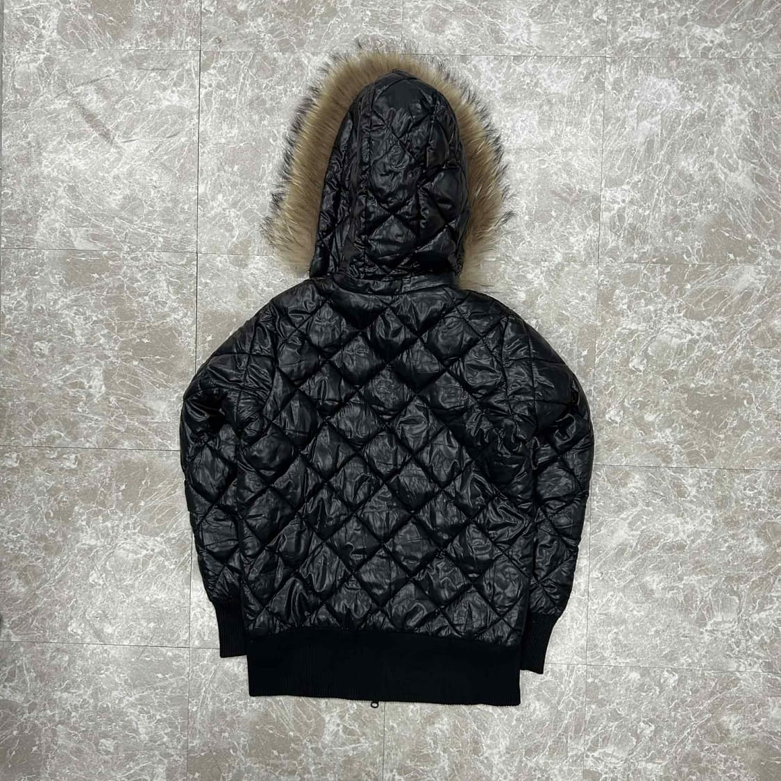 Vondutch 본더치 y2k퀄팅 후드퍼 걸즈 자켓 후드 패딩 점퍼(M) 상품이미지3