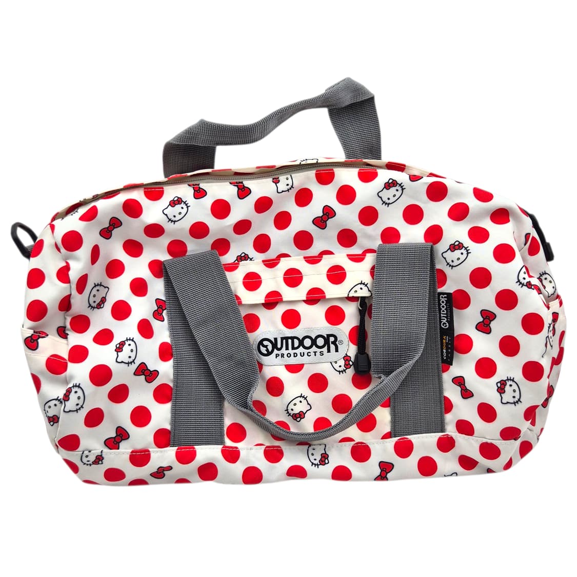 헬로키티 x 아웃도어 물방울 3way 보스턴백 상품이미지1