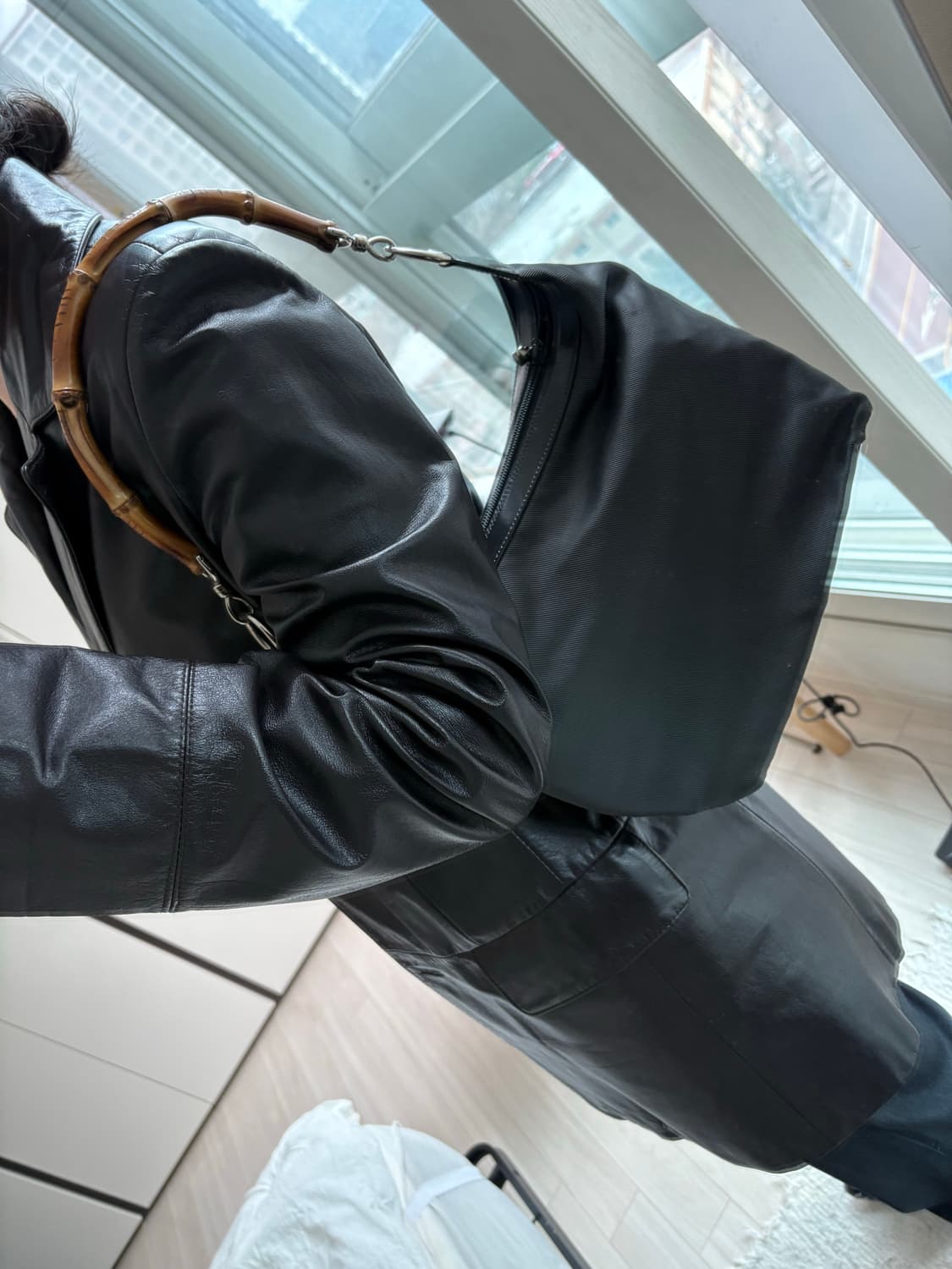 밸벳자켓, 구찌 뱀부 백 결제 창 상품이미지1