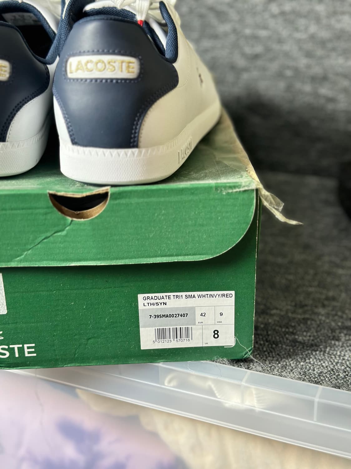 라코스테 남성 스니커즈 270 (GRADUATE TRI1) 상품이미지7